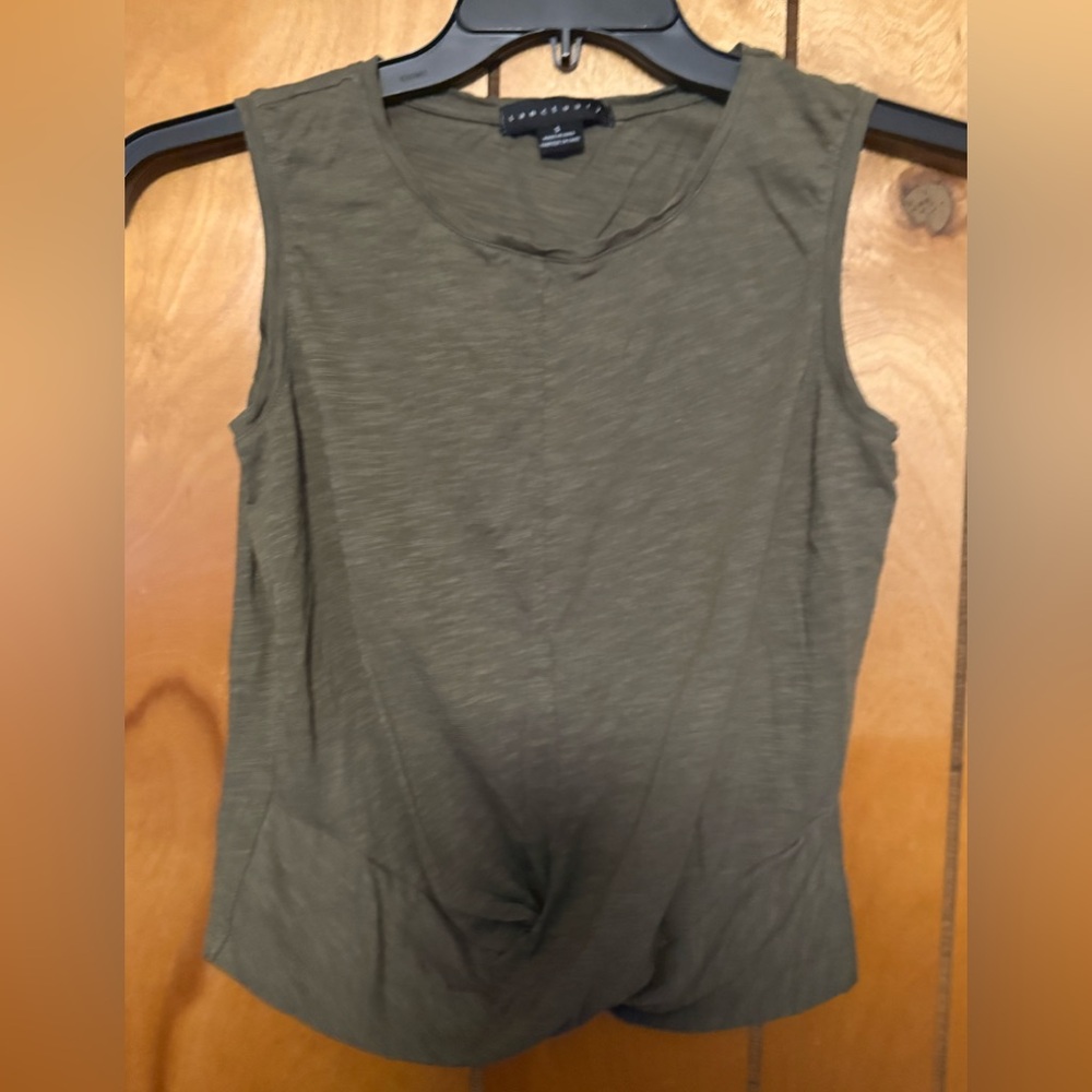 Sanctuary Olive Green Sleeveless Tank Top